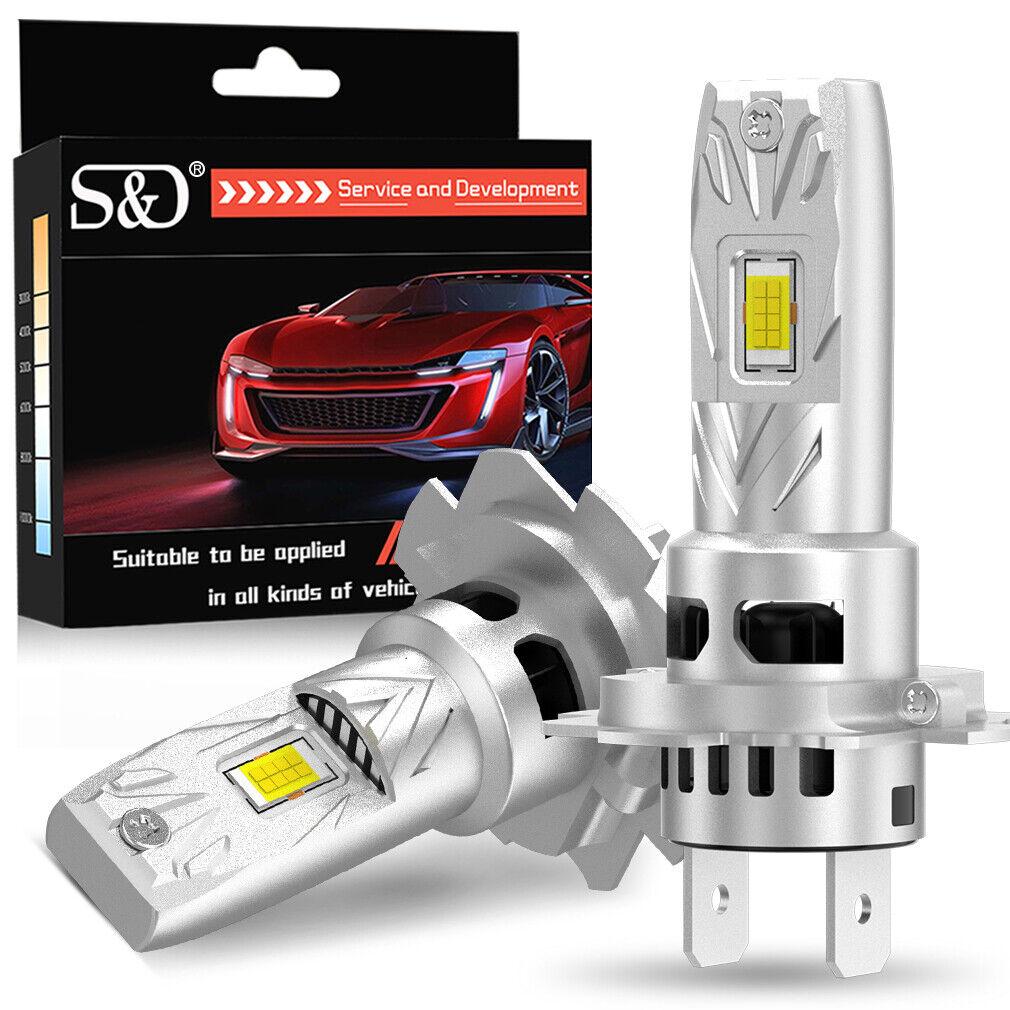 2Pcs 30000LM H7 LED Headlight Kit Mini Bulbs 70W CSP for Car Headlamp Auto Fog Lamps Canbus H7 Led Turbo Automobile 6000K 12V