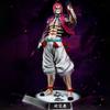 28cm Anime Demon Slayer Akaza Figure Hakuji Figurine Pvc Action Figures Gk Statue Model Doll Toys For Children Gifts
