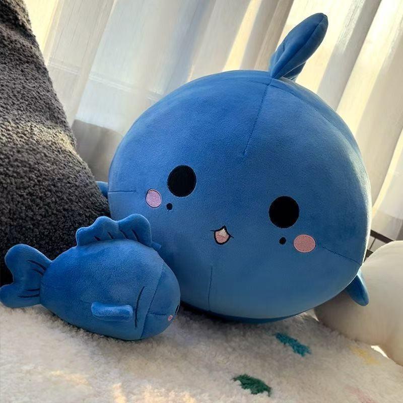 Starry Fish Plush Toy With Lightning Design For Kids And Teens Gift