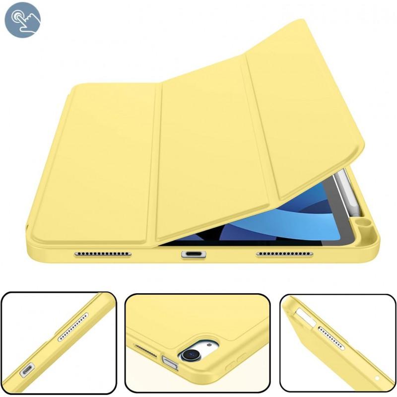 IPad 11th Gen Case Air 11 Inch TPU Folio Cover With Pencil Holder Shockproof Slim Tablet Protector