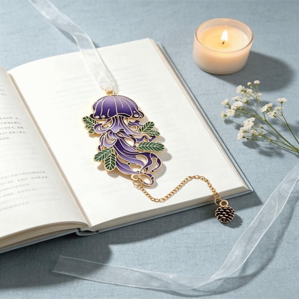 Hollow Out Metal Bookmark Decorative Chinese Bookmark Artistic Gift Hollow Bookmark Birthday Gift