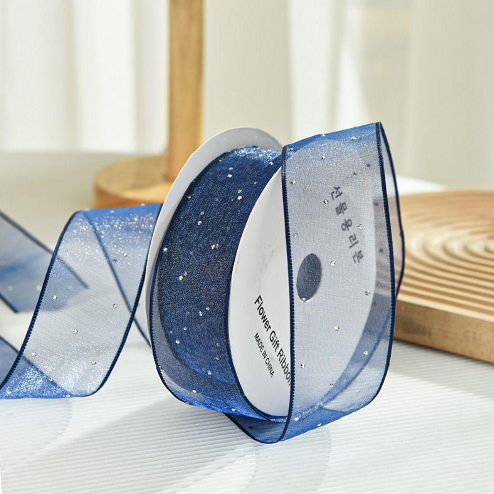 Упаковка подарка органза марля бант DIY упаковочная лента новая подарочная коробка обертка подарок