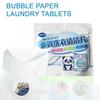 Ультраконцентрированные пузырчатые листы для стирки, длительная очистка, шт./пакет, многофункциональные аксессуары, ароматизатор для стирки 30 Y1S1