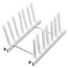 Multifunction Plastic Stand Rack Kitchen Dish Lid Drain Holder Organizer Beautiful Domestic Drying Cups Shelf Table Book Display