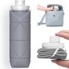 600ML Collapsible Water Bottles Silicone Folding Water Cup Foldable Travel Gym Camping Hiking Leakproof Sports Kettle Drinkware