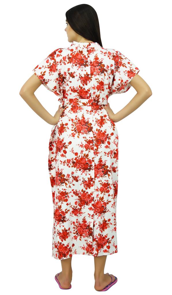 Bimba Delivery Maternity Gown Caftan Maxi| Front & Back Button Kaftan Dress