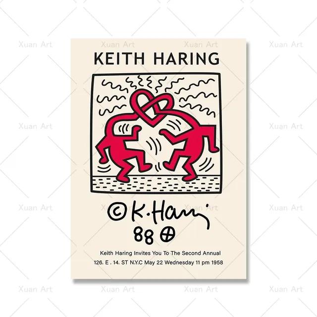 Современная абстрактная эстетика настенное искусство ретро поп фигурка HD масло на холсте постер печать для дома спальня гостиная декор подарок без рамки