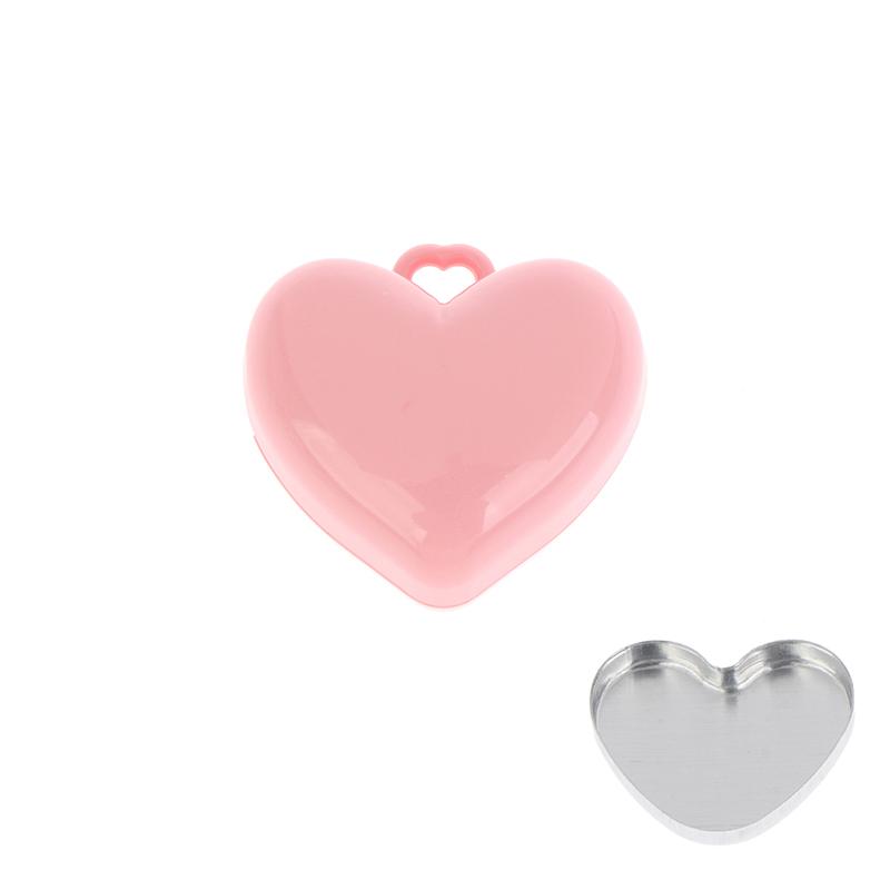 1pcs Case Container Mini Empty Aluminum Pan Key Chain Lipstick Packaging and Heart Shape Blush Powder Box Eye Shadow With