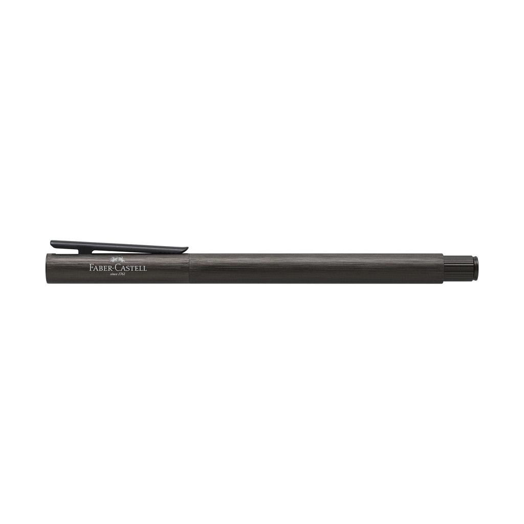 Neo Slim Fountain Fine Официально импортированная ручка FABER-CASTELL,оружейный металл, перо, 146251, Двойного использования,