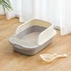 Кошачий лоток съемный полузакрытый лоток для кошачьего туалета переносной туалет-горшок для домашних животных для кролика средней и большой кошки мелких животных
