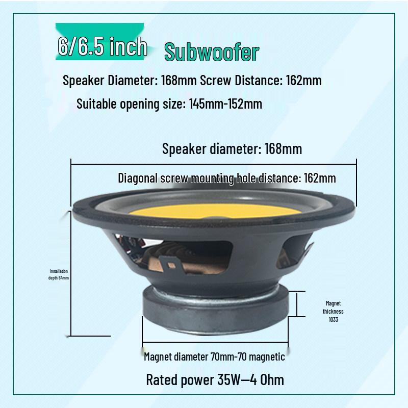 4-12 Inch Heavy Bass Car Subwoofer for Truck & Vehicle Audio