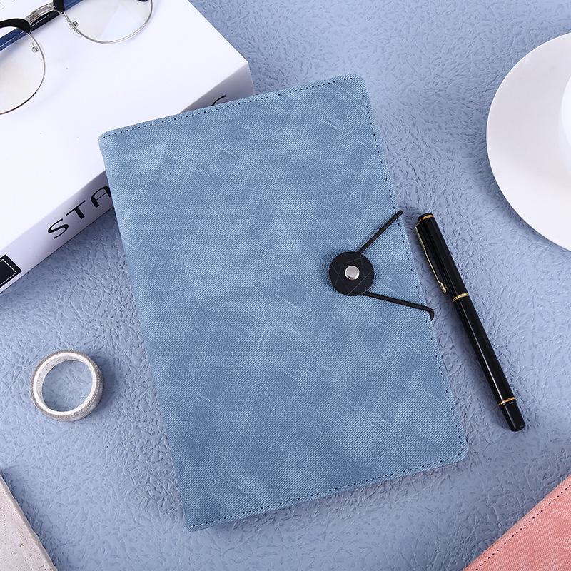 Мягкий кожаный деловой блокнот формата А5 с индивидуальным логотипом