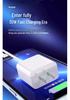 30-ваттное зарядное устройство Type-C для Apple: Совместим с зарядным устройством и кабелем для синхронизации iPhone 16 Pro и 12 Max.