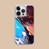 Yugioh Seto Kaiba Phone Case for iPhone 17 16 15 14 13 12 11 Air Pro Max Plus Electroplated Silver Cover