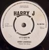 7-дюймовая пластинка БОББИ ЛОУРЕНС - Поехали HJ6679 Harry J Records 1974 Великобритания Регги, Ска и Даб Б/У