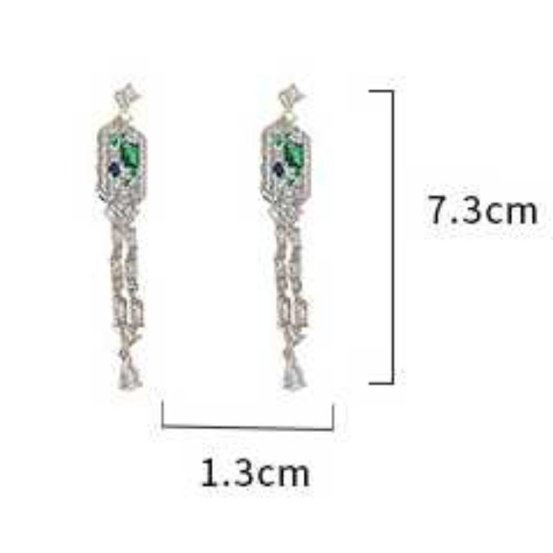 Sace Gems Классические серьги с цирконом из медного сплава для женщин, подарки на свадьбу