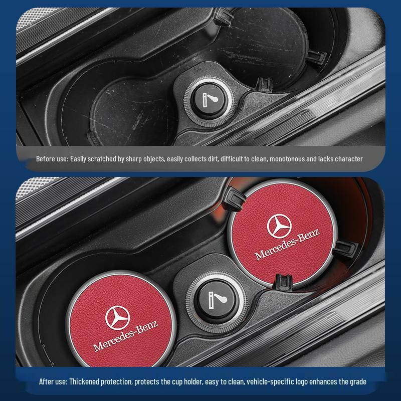 Non-slip Shock Absorption Cup Holder for Hongqi H5/HS5/H9/EQM5/HS3/H6/HS7 Car Interior