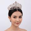 Блестящая Королевская Диадема Корона Винтажная Древнегреческая Диадема Барочная Корона Аксессуары для Волос