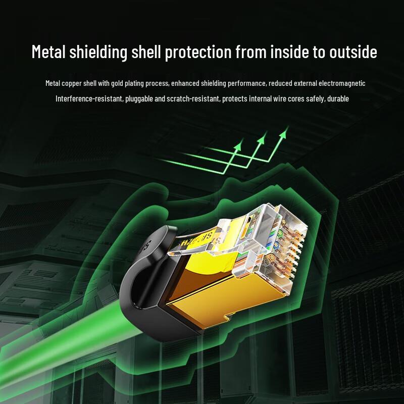 SAMZHE High-Flex Shielded CAT7 Ethernet Patch Cable