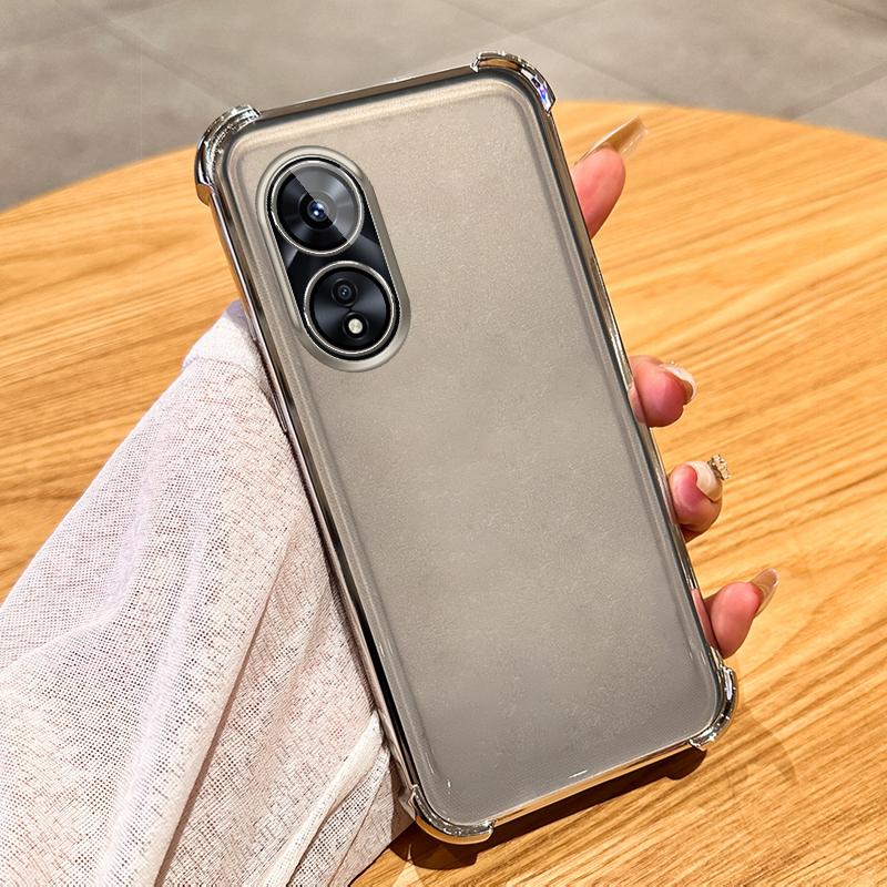 Противоударный чехол с подушкой безопасности и пленкой для объектива для Realme C53 C35 C33 C31 OPPO A93 A96 A97 A57 A58 A72 A35 A55 A56 A57 A17 A9 A5 Reno 6 7 8 9 10 11 12 Pro