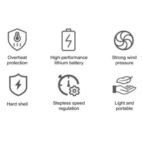Высокоскоростной канальный вентилятор, турбореактивный вентилятор, электрическая сушилка, мощный вентилятор с бесщеточным двигателем, портативный вентилятор для удаления пыли и выдувания листьев
