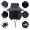 Bassdash Foldable Fishing Hat with 360° Sun Protection, 3-Way Protection, UPF 50+ Water-Repellent, Unisex