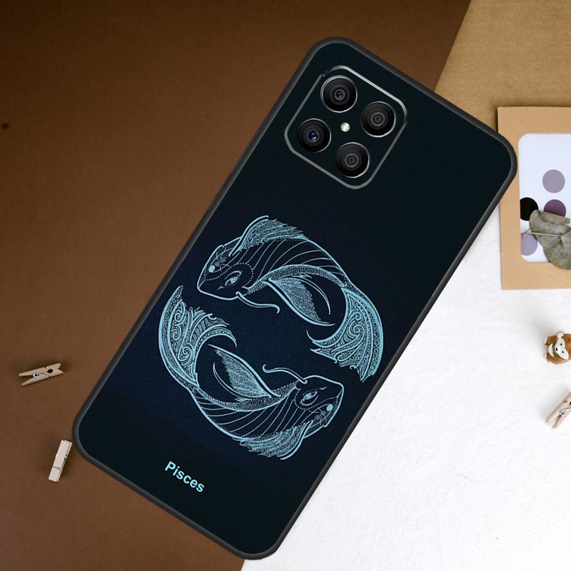 Чехол со знаком зодиака для Honor Magic 5 Lite Magic 6 Pro 50 70 90 X6 X7 X8 X9 8X X7a X6a X8a X9a X9b