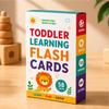 58PCS 26 Alphabet English Learning Numbers Colors Shapes Flash Cards for Ages 2-4 Years Early Education Vocabulary Cards