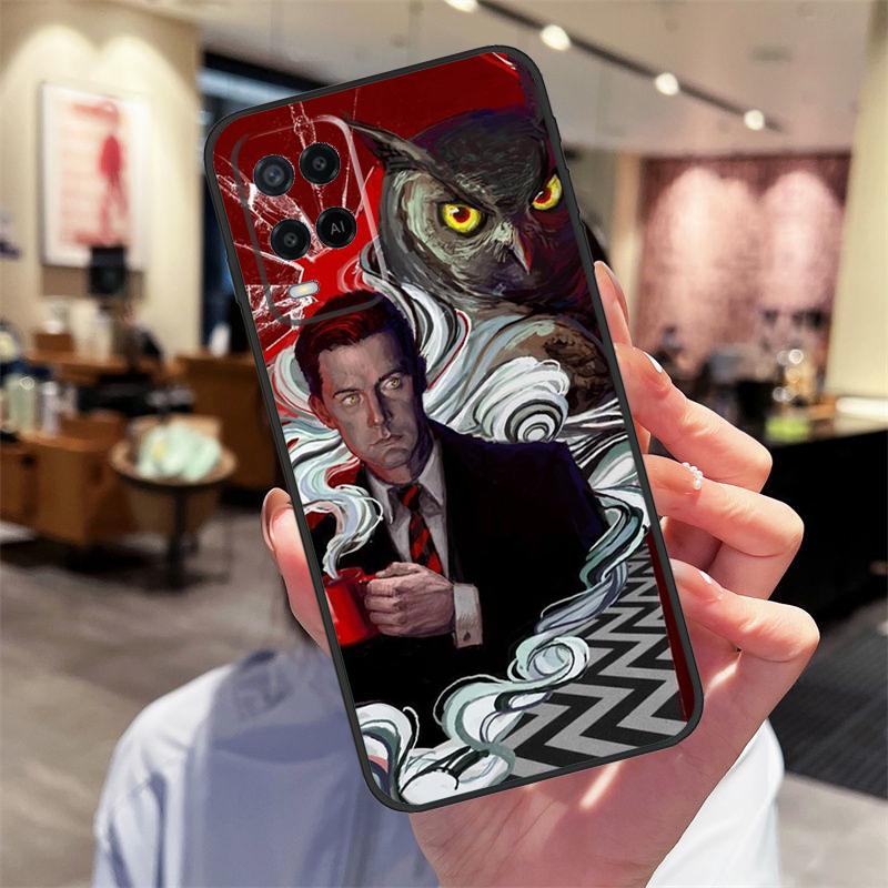 Добро пожаловать в Твин Пикс Чехол для Oppo A94 A74 A54 A18 A38 A58 A78 A98 A40 A60 A80 A16 A76 A96 A15 A17 A77 A57S Обложка