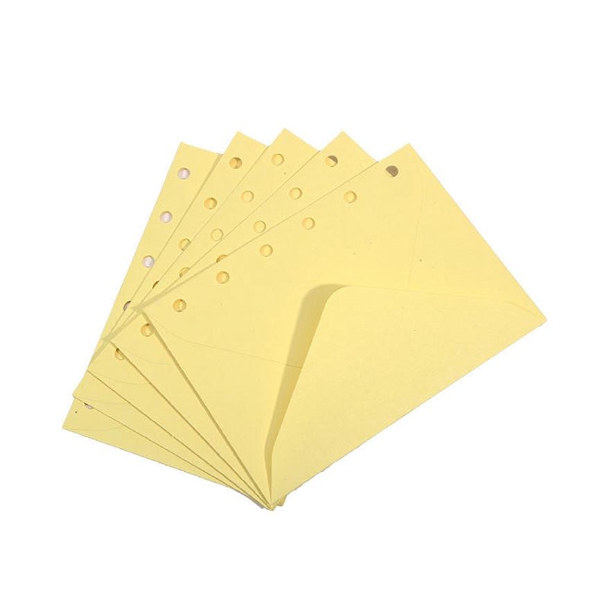 5 Sheets A7 Loose-leaf Refillable Paper Binder Journal Planner Refills Inserts Note Classification Storage Papers