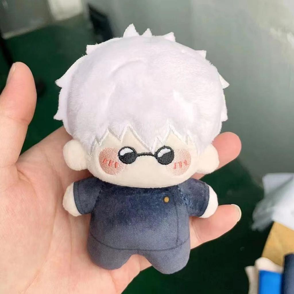 12см Кукла Jujutsu Kaisen Милые Плюшевые Игрушки Сатору Годжо Подвеска на Сумку Кавайная Набивная Аниме Гэто Сугуру Плюшевая Игрушка Рождественские Подарки для Фанатов