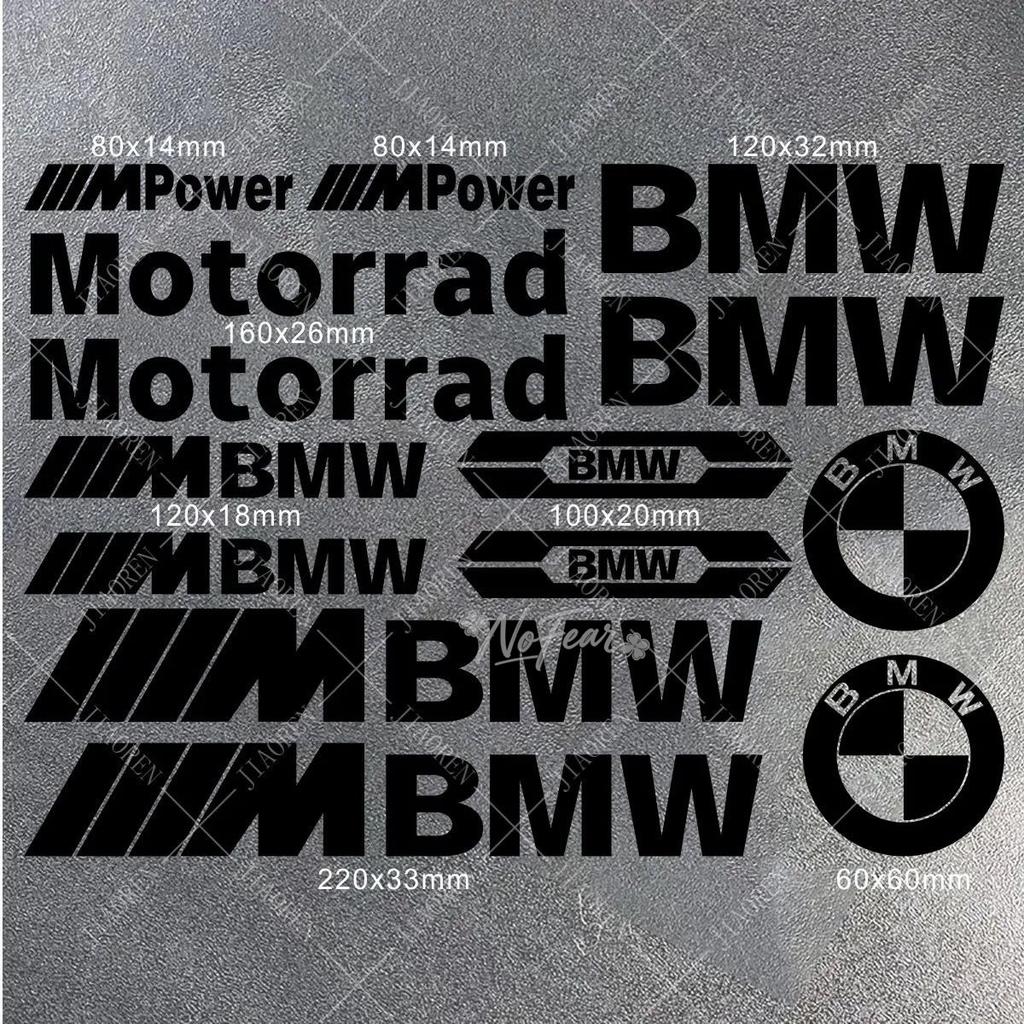 Vinyl Sticker Logo For BMW E93 F10 F20 F30 F40 F15 F25 F26 F31 F49 F86 M3 M5 X3 x1 e46 M Motorcycle Tank Helmet Car Bike Decal blhn58