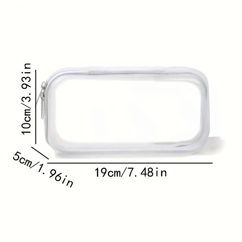 1 шт. Прозрачный пылезащитный косметический чехол, многофункциональный ящик для хранения, дорожная сумка для хранения из ПЭТ, органайзер, аксессуары