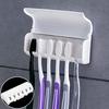 Bathroom Toothbrush Holder Bathroom Accessories Toothbrush Case Wall Mount Hanger Stand Rack Drop
