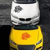 Наклейки на боковые двери автомобиля Автомобильная виниловая пленка Декали для внедорожника Водонепроницаемые DIY Стайлинг Декорация Автомобильные аксессуары для тюнинга