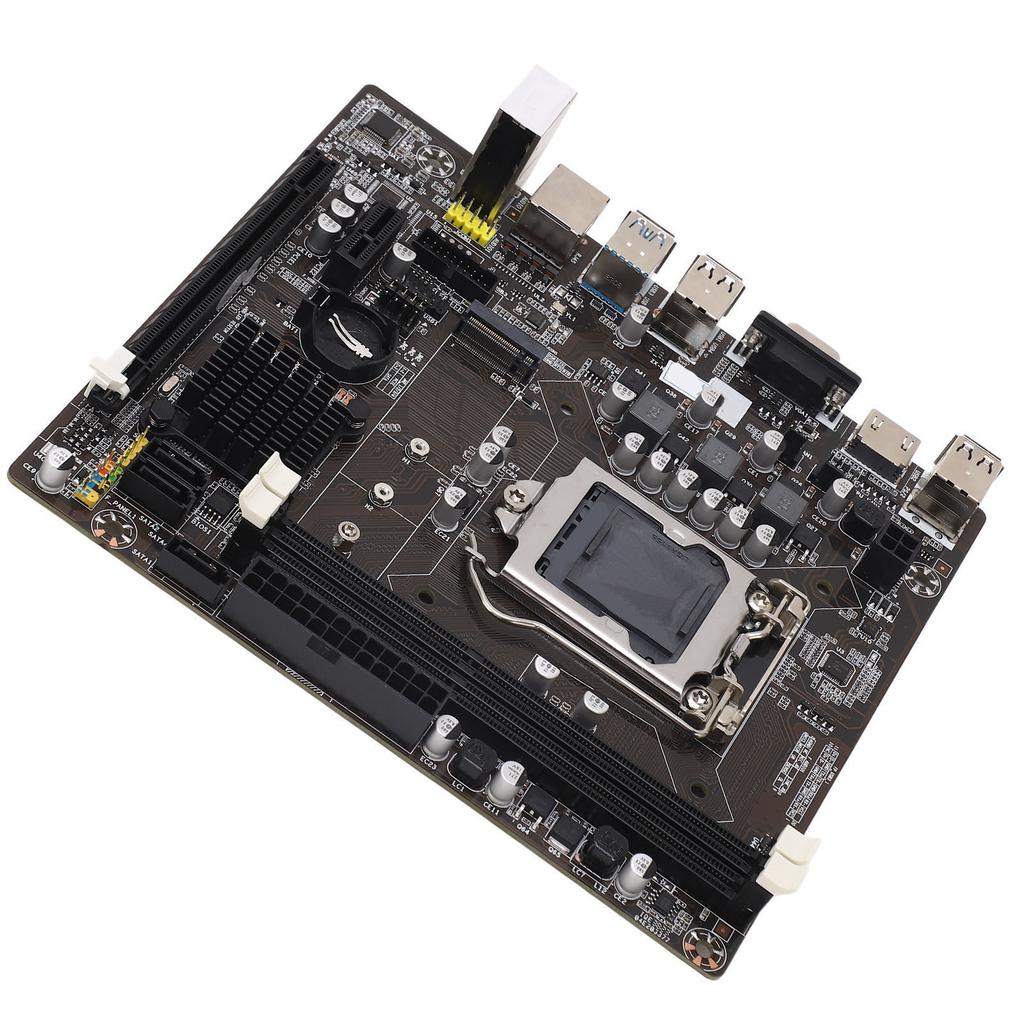 Материнская плата DDR3 Поддержка процессоров I3 I5 I7 1155 контактов 2 DDR3 1000M Сетевой интерфейс Стабильное питание Игровая материнская плата