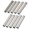 Uxcell 10pcs Polishing Plate Set Grit Wrapping Plate Sharpener Kit with Base 60/120/240/320/500/600/1000/1500/2500/3000 Non-Slip
