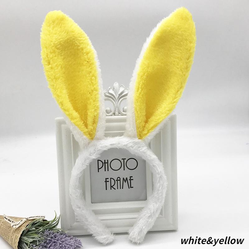 Милая пасхальная повязка на голову с ушками кролика для взрослых и детей, счастливый кролик, украшения для пасхальной вечеринки, сувениры для пасхальной вечеринки для детей, подарки