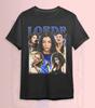 Футболка для фанатов музыки Lorde Мягкая футболка с ретро-узором, подходит как для унисекс, так и для женщин, парней, уличная одежда для всех сезонов