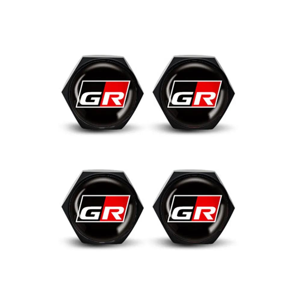 4 шт./комплект Для автомобиля Toyota GR Флаг Металлические винты Болты номерного знака Автоаксессуары Для Toyota GR Gazoo Racing Британский флаг