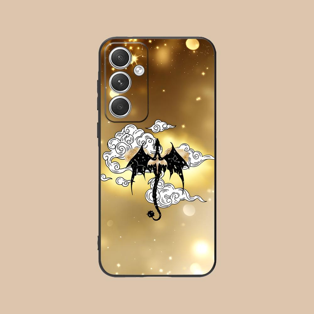 Чехол для телефона с принтом Аниме Четвертое Крыло для Samsung Galaxy S25 S24 S23 S22 S21 S20 Note20 Plus FE Ultra Цветная Печать Чехол для Мобильного Телефона