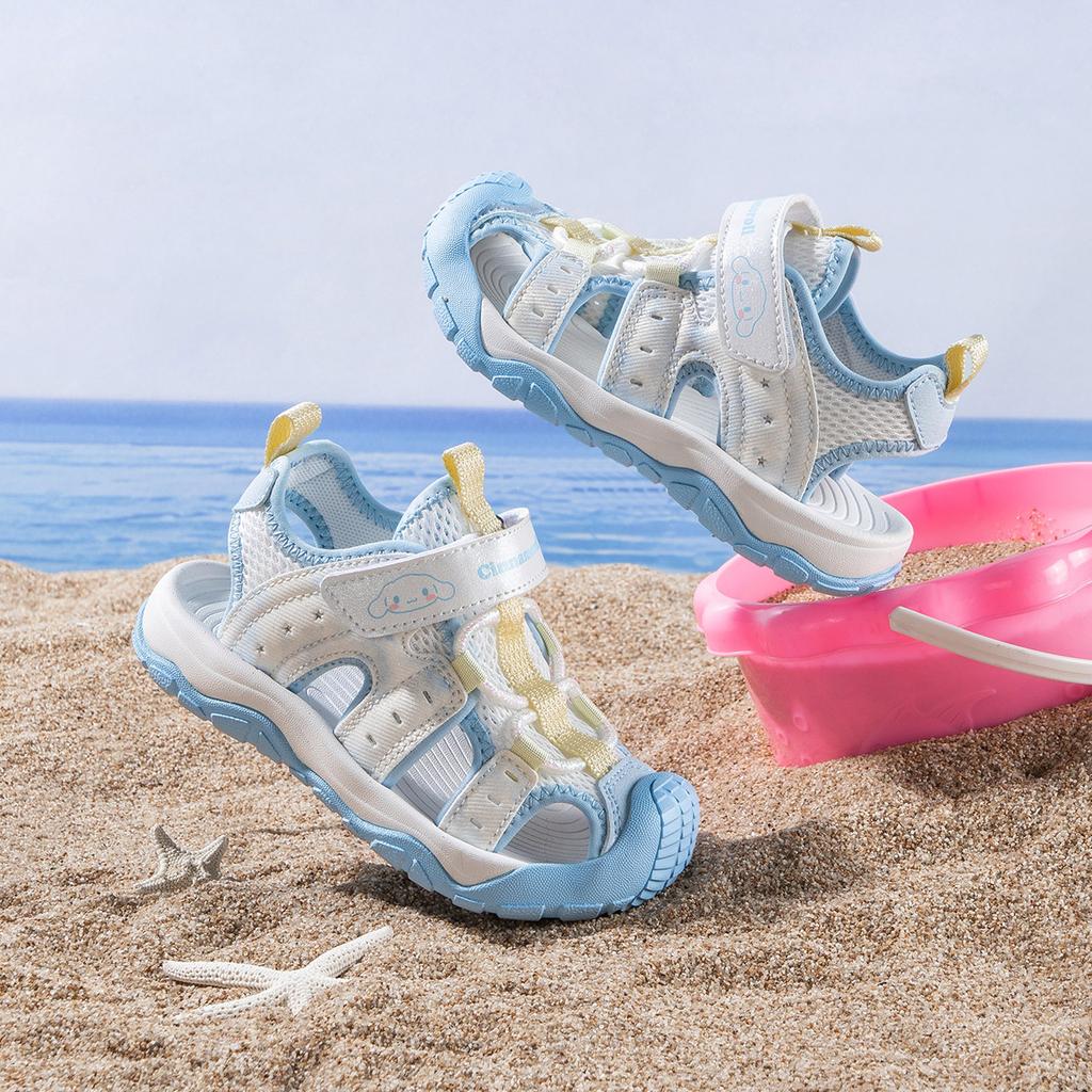 Kaiti Cat Children's Shoes 2026 Summer New Sports Beach Shoes Girls' Baotou Anti collision Sandals