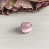Серебряное кольцо с кошачьим глазом 18.469ct (2041597) 10.3 гр. 925 пробы