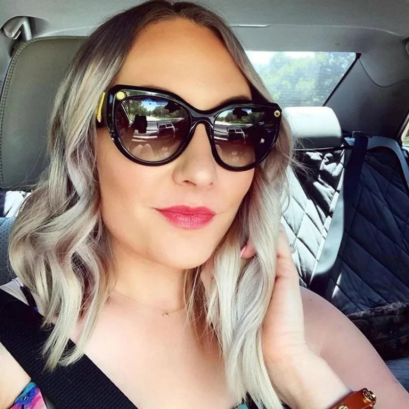 Винтажные Роскошные Солнцезащитные Очки Оверсайз Для Женщин Мужчин Классическая Мода Ретро Квадратные Леопардовые V-образная Оправа Солнцезащитные Очки Очки Защитные Очки