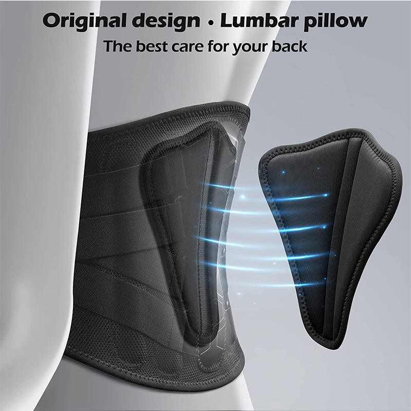 Hot Style Lumbar Belt Lower Back Brace with Compression and Protection for Women and Men Polyester & Nylon Material