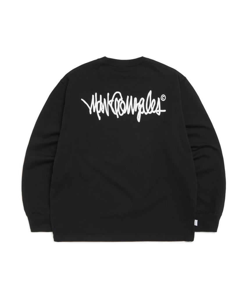 Mark Gonzales Футболка с длинным рукавом Next Sign Logo - Черный
