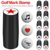 High Quality Golfer Gift Quick-dry Golf Stamp Marker Golf Accessories Golf Ball Stamper Mark Seal
