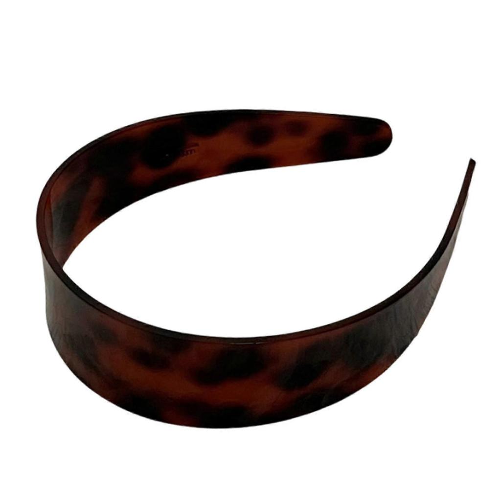 Acetate Hairband Wide Adjustable Vintage Party Accessory