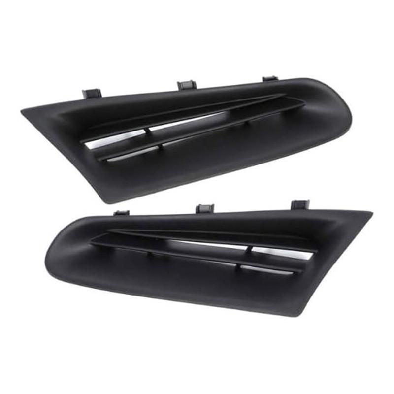 Решетка переднего бампера автомобиля для Renault Clio MK3 2005-2009 Решетка с открытым воздухозаборником для противотуманной фары Крышка фары