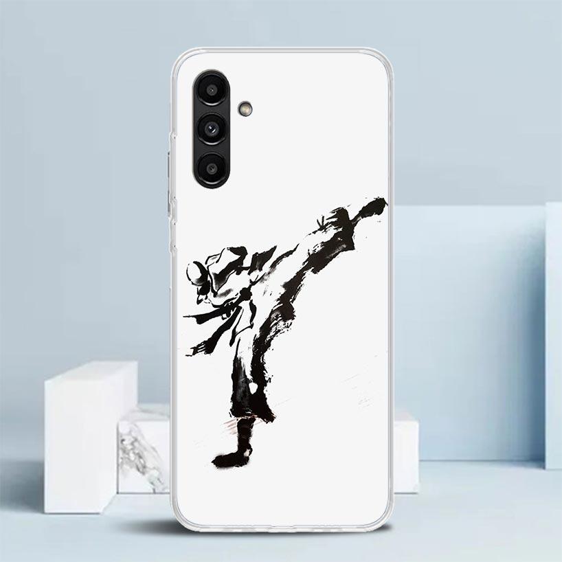Oyama Kyokushin Karate Phone Case For Samsung Galaxy A17 A37 A57 A16 A15 A14 A13 A56 A55 A54 A53 A36 A35 A34 A33 A26 A25 A24 A23